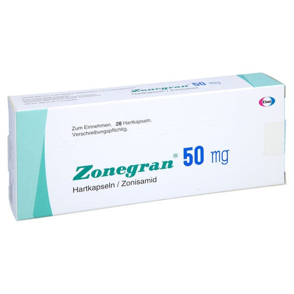 Zonegran Amdipharm 50 mg Hartkapseln 28 St