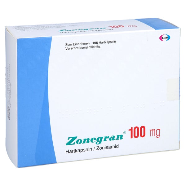 Zonegran Amdipharm 100 mg Hartkapseln 196 St