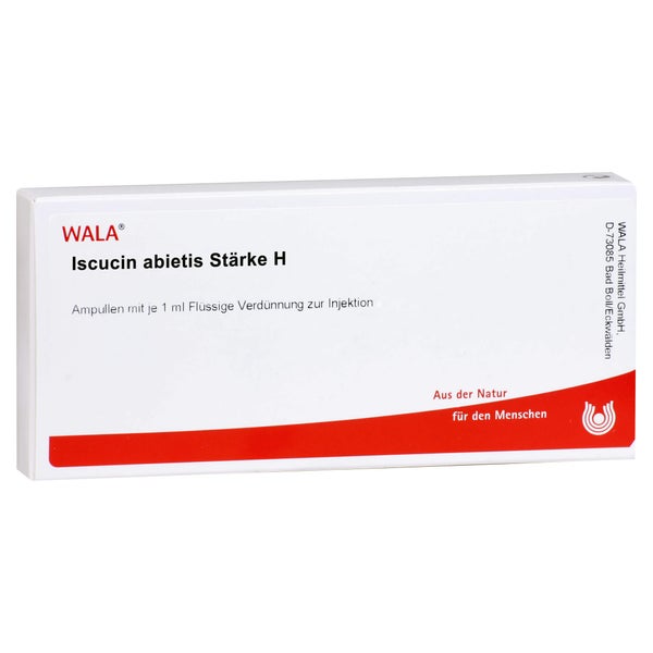 Iscucin Abietis Stärke H Ampullen 10X1 ml