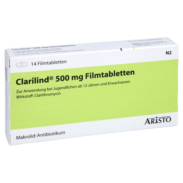 Clarilind 500 mg Filmtabletten 14 St