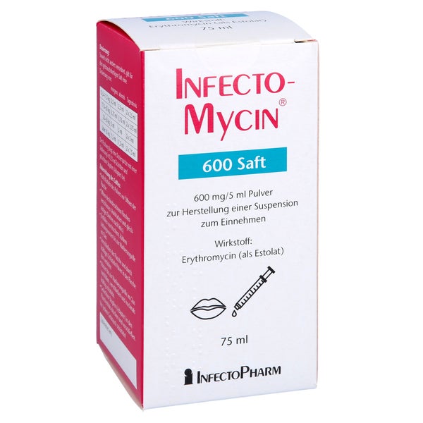 INFECTOMYCIN 600 Saft Pulv.z.Herst.e.Susp.z.Einn. 75 ml