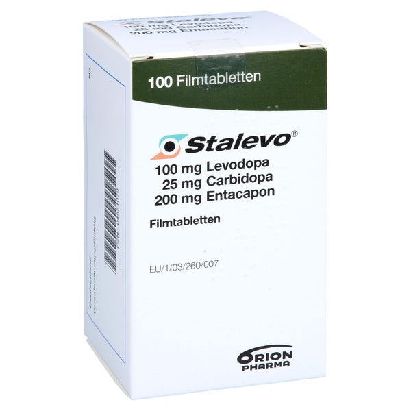 STALEVO 100 mg/25 mg/200 mg Filmtabletten B 100 St