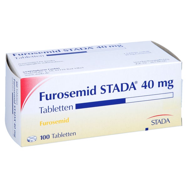 Furosemid Stada 40 mg Tabletten 100 St