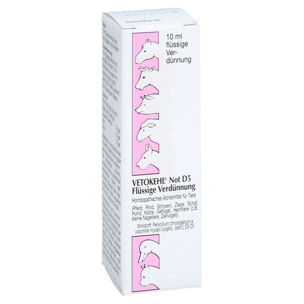 Vetokehl NOT. D 5 Tropfen vet. 10 ml