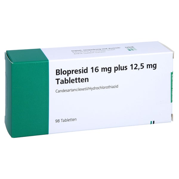 Blopresid 16 mg plus 12,5 mg Tabletten 98 St