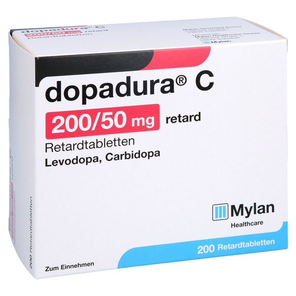 Dopadura C 200/50 mg retard Tabl. 200 St