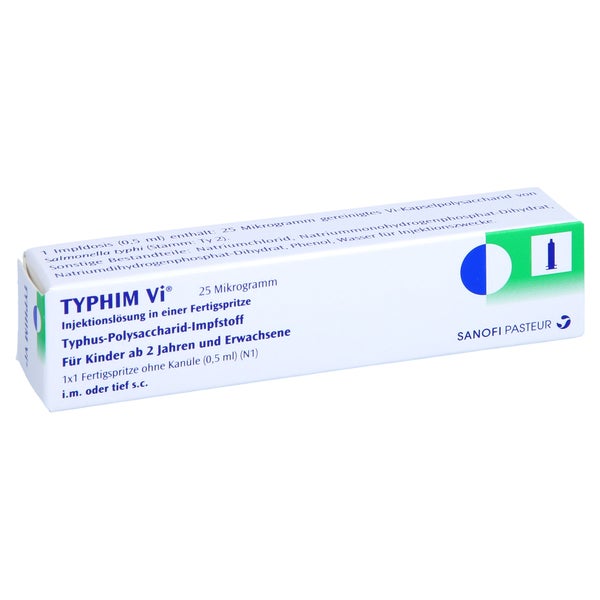 Typhim Vi Fertigspritzen ohne Kanüle 1X0,5 ml