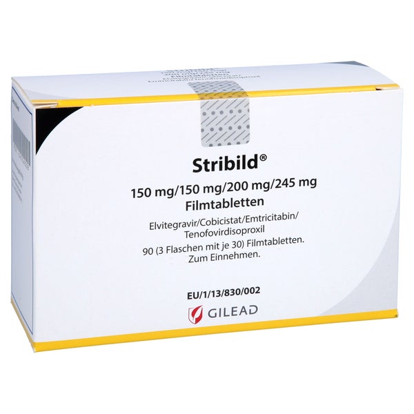 STRIBILD 150 mg/150 mg/200 mg/245 mg Filmtabletten 3X30 St