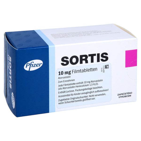 Sortis 10 mg Filmtabletten 100 St