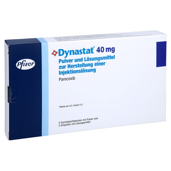 DYNASTAT 40 mg Plv.u.Lösungsm.z.Her.e.Inj.-Lsg. 5 St