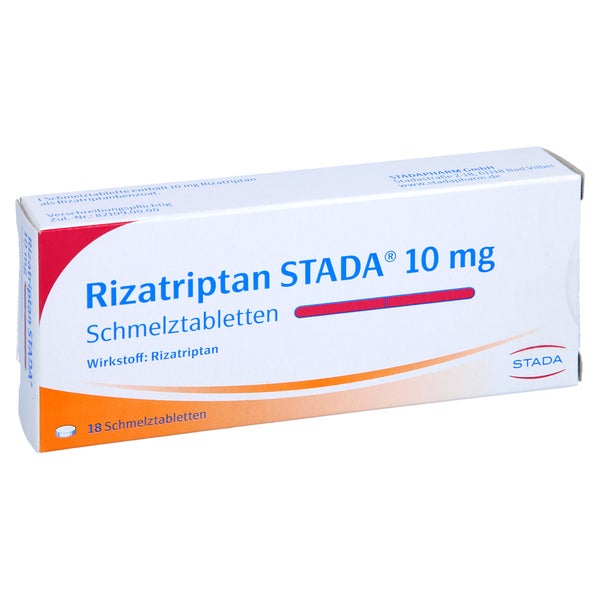 RIZATRIPTAN STADA 10 mg Schmelztabletten 18 St