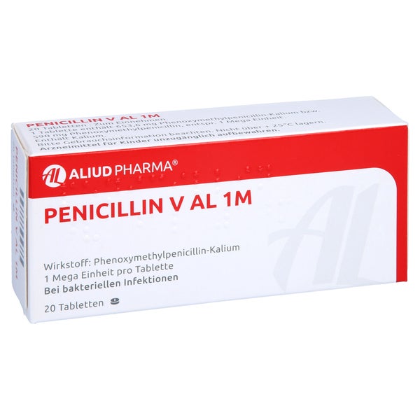 Penicillin V AL 1 M Tabletten 20 St