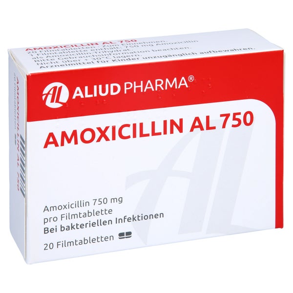 Amoxicillin AL 750 Filmtabletten 20 St
