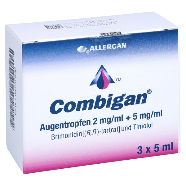 Combigan Augentropfen 3X5 ml