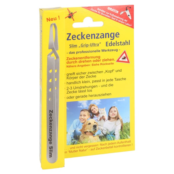 Zeckenzange Chirurgenstahl 1 St