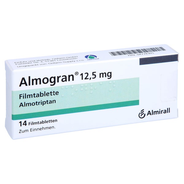 Almogran 12,5 mg Filmtabletten 14 St