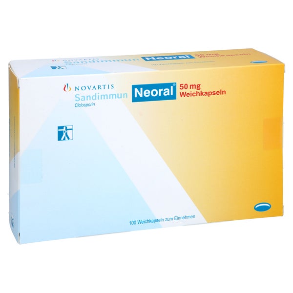 Sandimmun Neoral 50 mg Weichkapseln 100 St