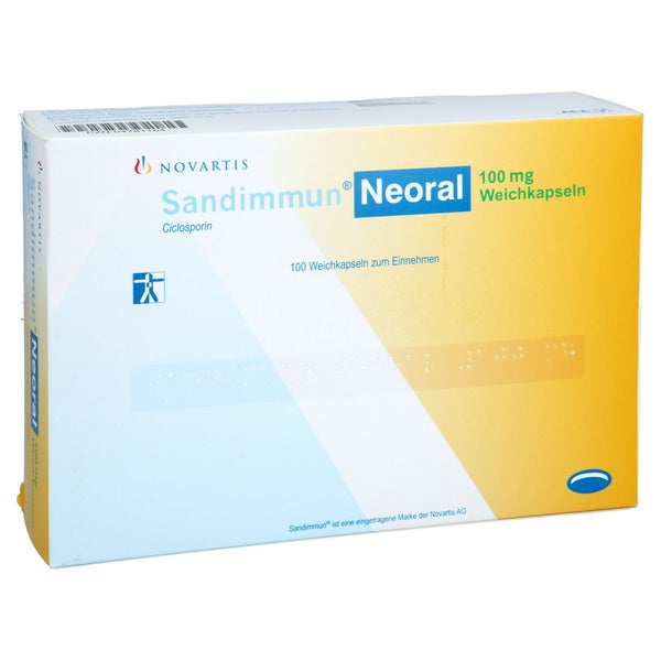 Sandimmun Neoral 100 mg Weichkapseln 100 St