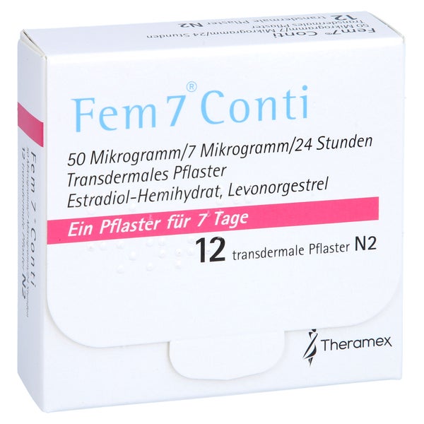 FEM7 Conti Transdermale Pflaster 12 St