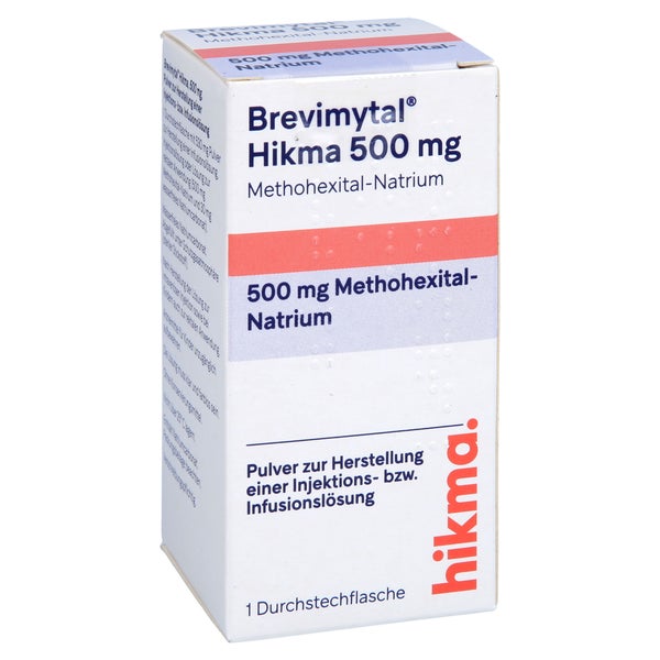 BREVIMYTAL Hikma 500 mg Plv.z.Her.e.Inj.-/Inf.-L. 1 St