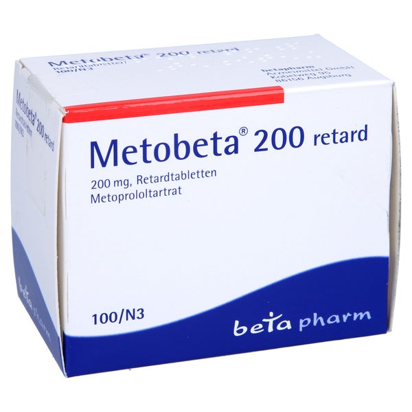 Metobeta 200 Retard Tabl. 100 St