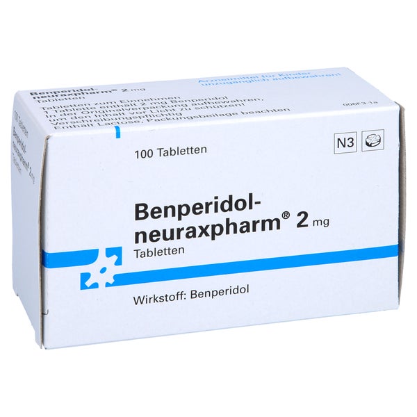 Benperidol-neuraxpharm 2 mg Tabletten 100 St
