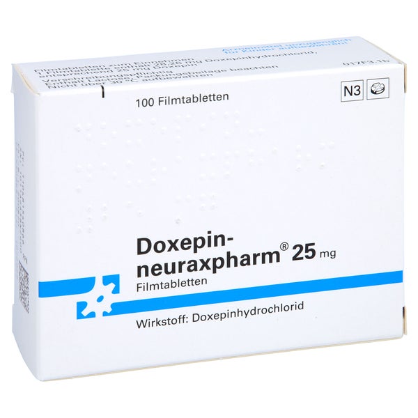Doxepin-neuraxpharm 25 mg Filmtabletten 100 St