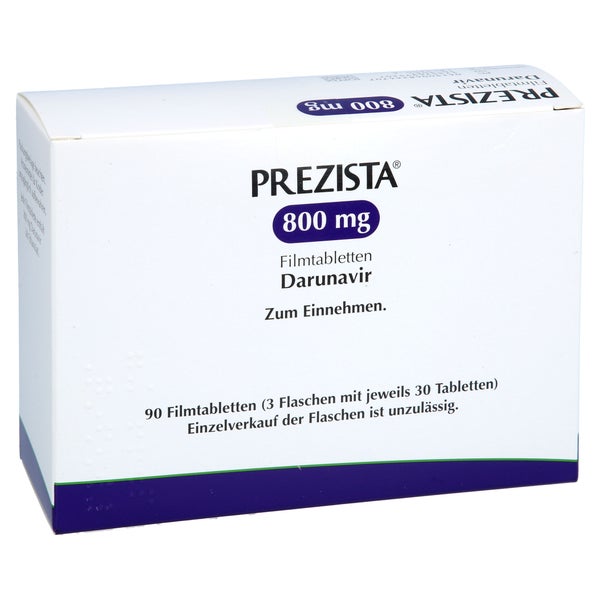 Prezista 800 mg Filmtabletten 90 St