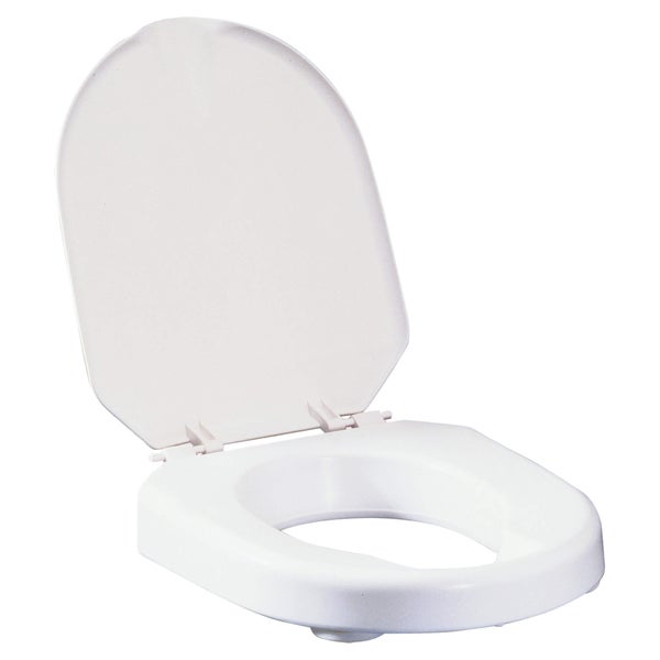 Toilettensitzerhöhung mit Deckel 1 St