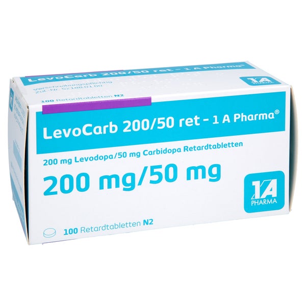 LEVOCARB 200/50 ret-1A Pharma Retardtabletten 100 St
