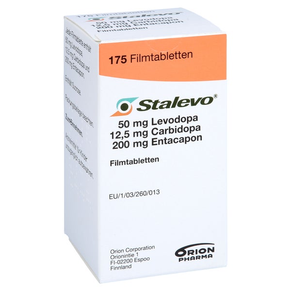 STALEVO 50 mg/12,5 mg/200 mg Filmtabletten 175 St