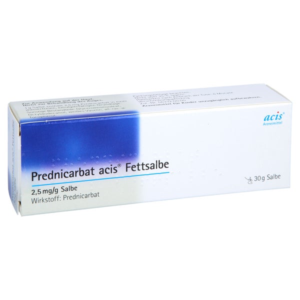 Prednicarbat acis Fettsalbe 30 g