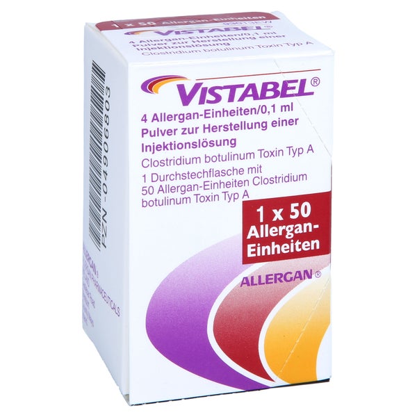 VISTABEL 4 Allergan-E./0,1ml 50E. P.z.H.e.Inj.-L. 1 St