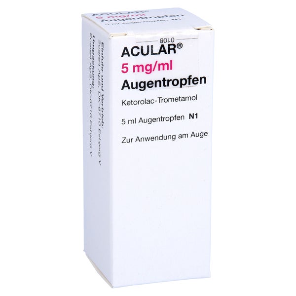 Acular 5 Mg/ml Augentropfen 5 ml