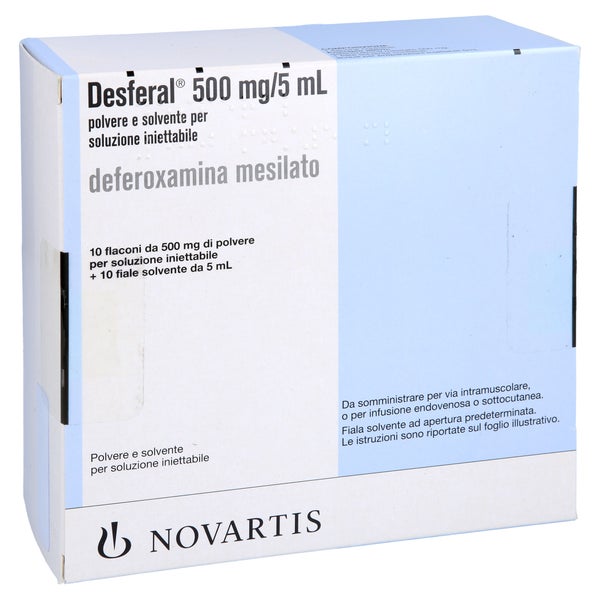 DESFERAL 0,5 g 10 St mit E-Rezept