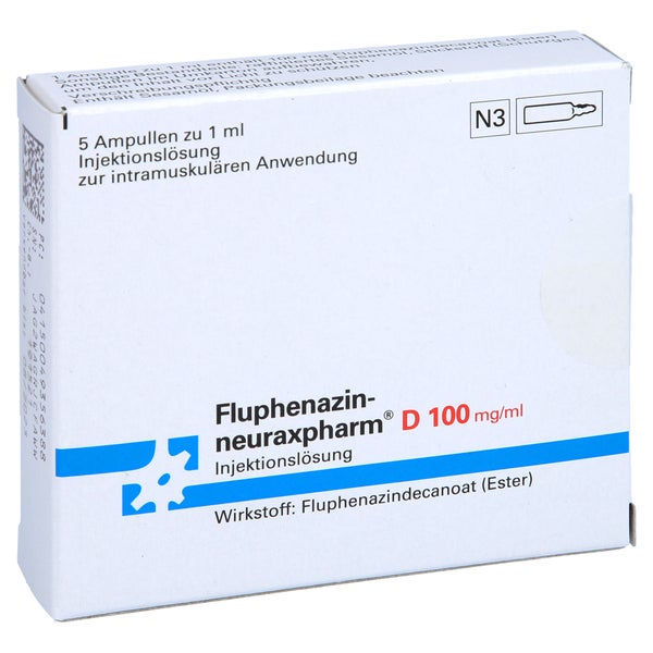 FLUPHENAZIN-neuraxpharm D 100 Injektionslösung 5X1 ml