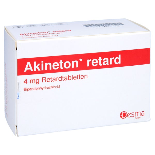 Akineton Retard 4 mg Retardtabletten 100 St
