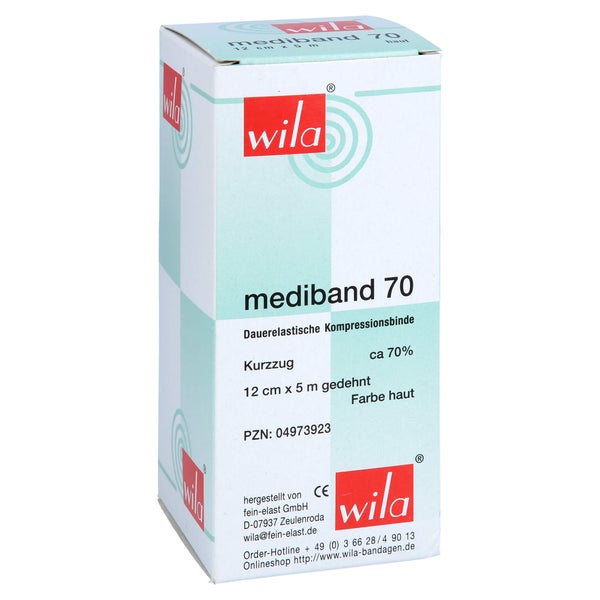 Mediband 70 Kurzzugbinde 12 cmx5 m hautf 1 St
