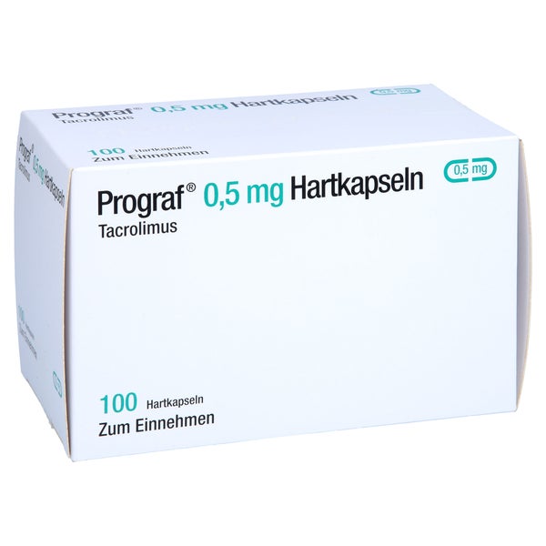Prograf 0,5 mg Hartkapseln 100 St