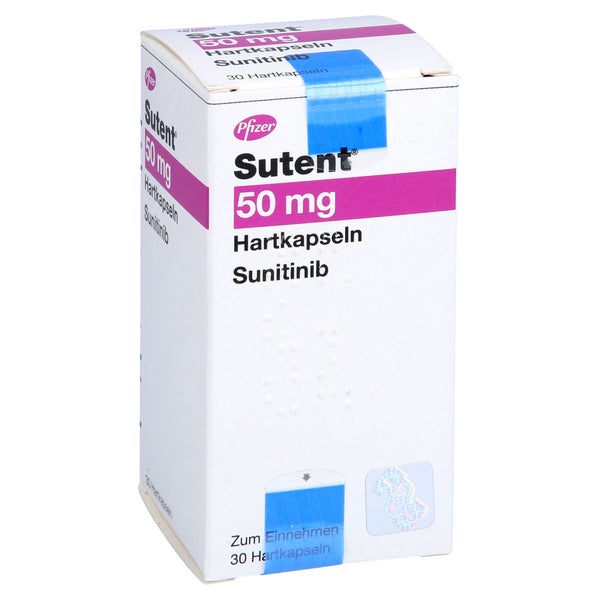 Sutent 50 mg Hartkapseln 30 St