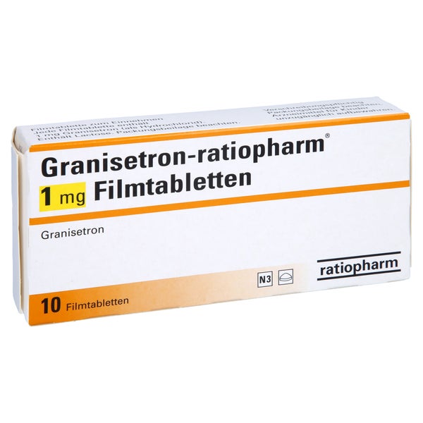 GRANISETRON-ratiopharm 1 mg Filmtabletten 10 St
