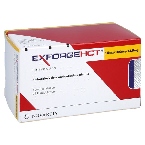 EXFORGE HCT 10 mg/160 mg/12,5 mg Filmtabletten 98 St