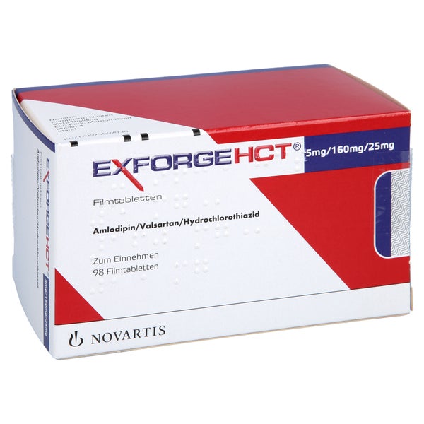 EXFORGE HCT 5 mg/160 mg/25 mg Filmtabletten 98 St