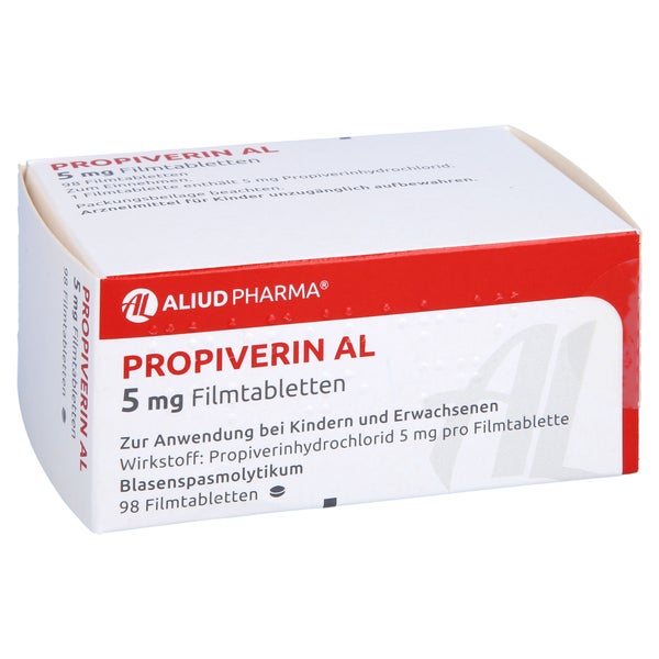 Propiverin AL 5 mg Filmtabletten 98 St