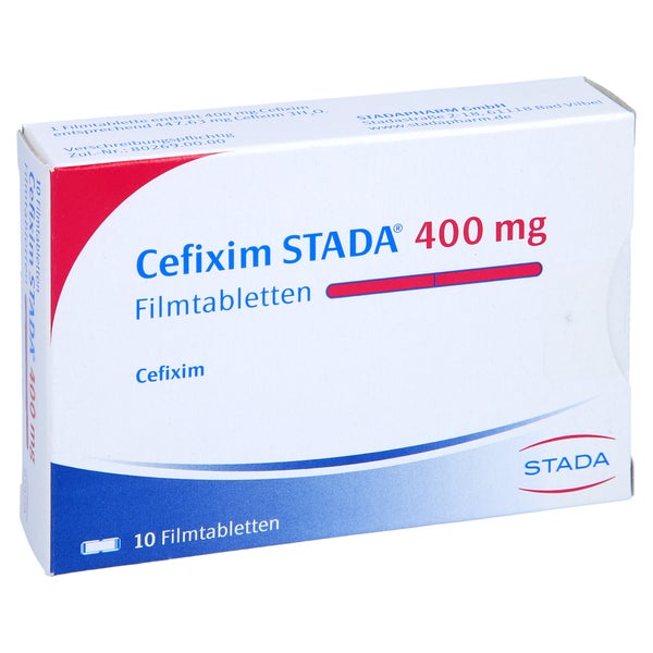 Cefixim Stada 400 mg Filmtabletten 10 St
