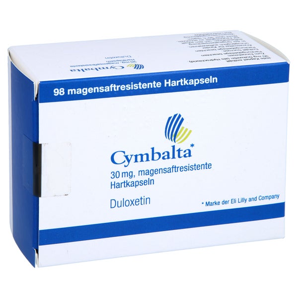CYMBALTA 30 mg magensaftresistente Hartkapseln 98 St