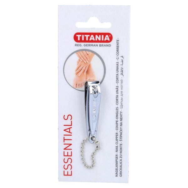 Nagelknipser Ca.5,5 cm mit Kette TITANIA 1 St