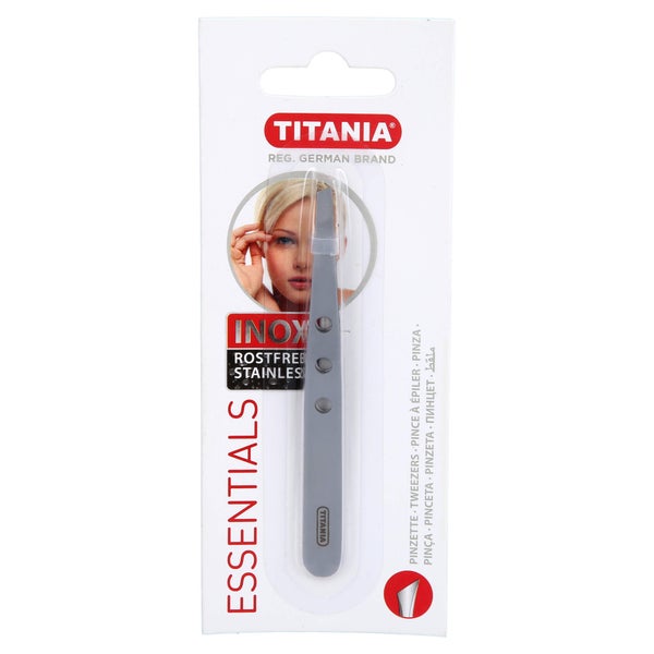 Pinzette Schräg INOX Edelstahl TITANIA 1 St