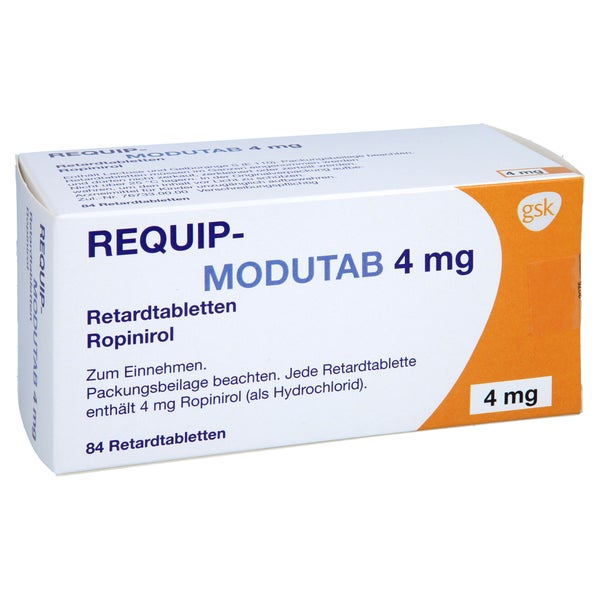 Requip-modutab 4 mg Retardtabletten 84 St