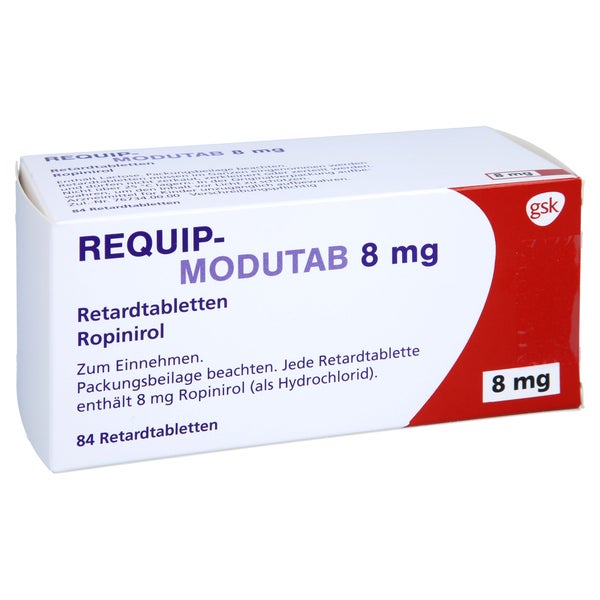 Requip-modutab 8 mg Retardtabletten 84 St